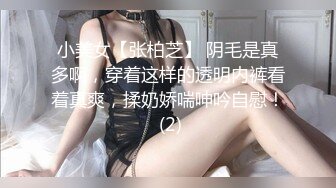 小美女【张柏芝】 阴毛是真多啊，穿着这样的透明内裤看着真爽，揉奶娇喘呻吟自慰！ (2)