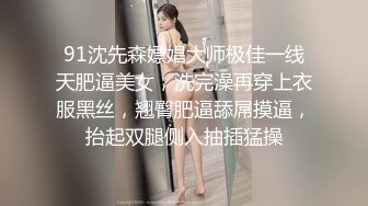 91沈先森嫖娼大师极佳一线天肥逼美女，洗完澡再穿上衣服黑丝，翘臀肥逼舔屌摸逼，抬起双腿侧入抽插猛操